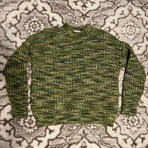 Wilfred Free green knit sweater size medium